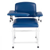 VEVOR Phlebotomy Chair 500LBS Capacity Blood Draw Medical Chair, Comfortable Blood Drawing Chairs with Adjustable Armrests, Soft Padded Seat, Easy-to-Clean PVC Leather for Hospitals Clinics