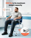 VEVOR Phlebotomy Chair 500LBS Blood Draw Medical Chair with Drawer, Comfortable Blood Drawing Chairs with Adjustable Armrests, Soft Padded Seat, Easy-to-Clean PVC Leather for Hospitals Clinics