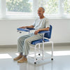 VEVOR Phlebotomy Chair, Blood Draw Chair with Adjustable Armrests and Flip Arm, 400LBS Loading Blood Drawing Medical Chair with Soft Padded Seat, Easy-to-Clean PVC Leather for Hospitals, Labs, Clinics