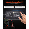 VEVOR Marine Battery Charger, 1-Bank, 10A 12V Onboard Boat Charger, IP68 Waterproof Smart On-Board Battery Charger, for Lithium-Ion (LiFePO4), NCM, Lead-Acid Batteries, Large Boat, Yacht, RV, Trailer