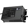 VEVOR Marine Battery Charger, 1-Bank, 5A 12V Onboard Boat Charger, IP68 Waterproof Smart On-Board Battery Charger, for Lithium-Ion (LiFePO4), NCM, Lead-Acid Batteries, Large Boat, Yacht, RV, Trailer