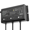 VEVOR Marine Battery Charger, 3-Bank, 5A 12V Onboard Boat Charger, IP68 Waterproof Smart On-Board Battery Charger, for Lithium-Ion (LiFePO4), NCM, Lead-Acid Batteries, Large Boat, Yacht, RV, Trailer