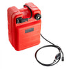 VEVOR Marine Tank, 6.34-Gallon/24-L Marine Portable Tank Outboard Marine Boat Transfer Tank with 9.8ft Hose, Gauge for Outboard Engine Boats, Yacht, Fishing Boat, Deck Boat, Red