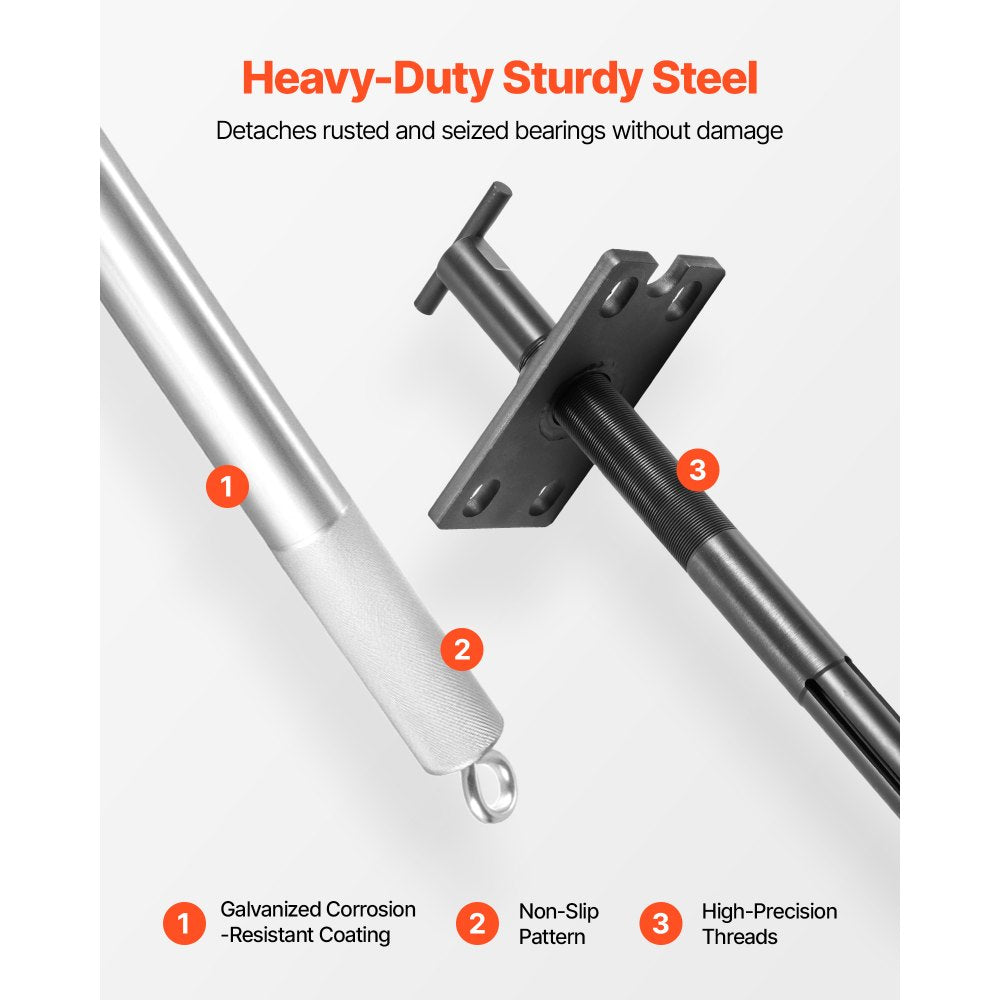 VEVOR Mercruiser Alignment Tool & Gimbal Bearing Puller Set, Compatible with Mercruisers, OMC, Volvo Cobra Bell Housings, Engine Alignment Bearing Puller Seal Bellow Expander Tools Puller Installer