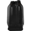VEVOR Boat Fenders, 8.5" x 26" Boat Bumpers for Docking, Inflatable Ribbed Fender with Center Holes, Marine Boat Dock Fender Bumper with Air Pump, 4 Needles and 4 Ropes and Storage Bag, Black
