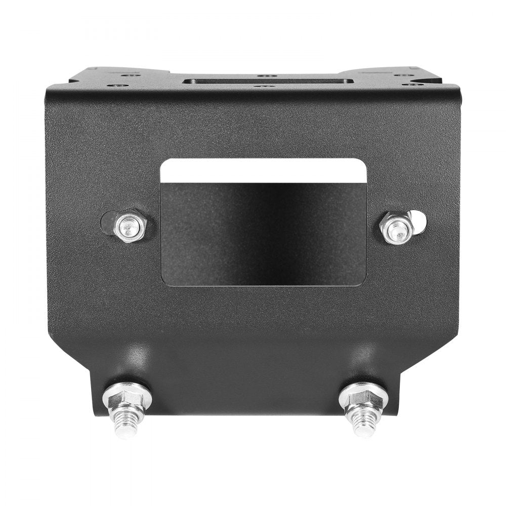 VEVOR Winch Mount, Winch Capacity of 2000-3600 lbs, Trailer Hitch Winch Mount for Select Polaris Sportsman Models (2009 and Newer), 2 Mounting Hole Design, Powder Coated Steel, Fit for Desert Rescue