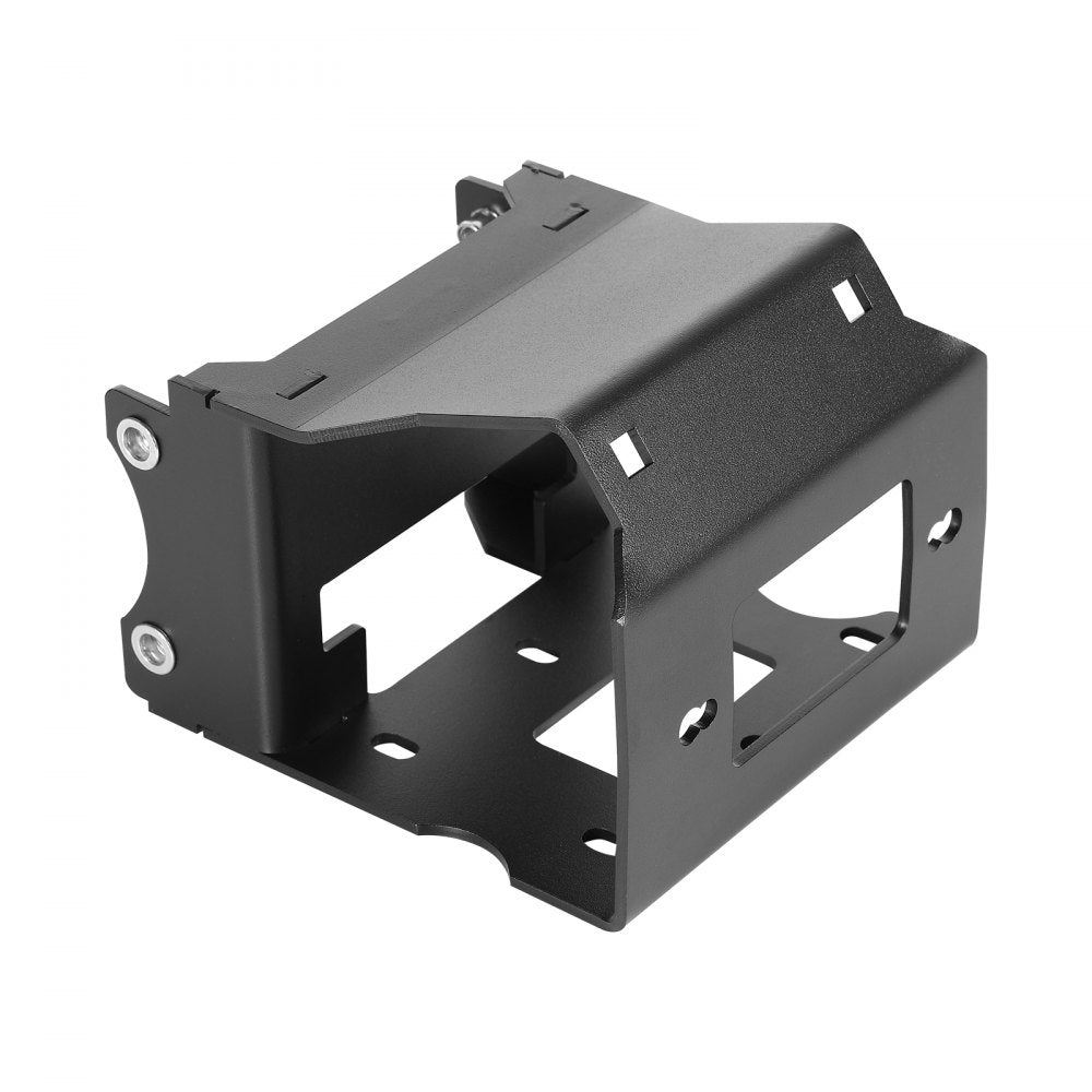VEVOR Winch Mount, Winch Capacity of 2000-3600 lbs, Trailer Hitch Winch Mount for Select Polaris Sportsman Models (2009 and Newer), 2 Mounting Hole Design, Powder Coated Steel, Fit for Desert Rescue