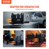 VEVOR 8KW Diesel Heater, 12V/24V All in One Diesel Air Heater, Bluetooth APP Control, Remote Control and Display Screen, CO Alarm, Fast Heating Vertical Portable Diesel Heater for Vehicles, Garage