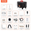 VEVOR 8KW Diesel Heater, 12V/24V All in One Diesel Air Heater, with Bluetooth APP Control, Remote Control and Display Screen, CO Alarm, Fast Heating Portable Diesel Heater for Vehicles and Garage