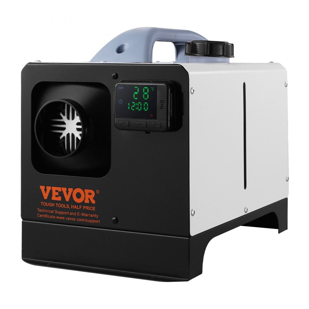 VEVOR 5-8KW Diesel Heater, Diesel Air Heater All in One with Remote Control and LCD Screen, Fast Heating Low Noise, Portable Diesel Heater for Truck Van RV Trailer Camper