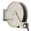 VEVOR Oil Hose Reel, 1/2 inch x 50 ft Retractable, Spring Driven Auto Swivel Rewind, Max 3625 PSI, Heavy-Duty Carbon Steel Construction with Steel Wire Braided Hose, for Engine / Gear / Hydraulic Oil