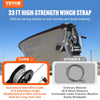 VEVOR Hand Winch, 3500 lbs Pulling Capacity, Boat Trailer Winch Heavy Duty Rope Crank with 33 ft Steel Wire Cable and Two-Way Ratchet, Manual Operated Hand Crank Winch for Trailer, Boat or ATV Towing