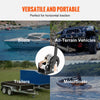 VEVOR Hand Winch, 800 lbs Pulling Capacity, Boat Trailer Winch Heavy Duty Rope Crank with 33 ft Steel Wire Cable and Two-Way Ratchet, Manual Operated Hand Crank Winch for Trailer, Boat or ATV Towing