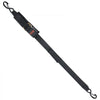 VEVOR Retractable Ratchet Straps, 2 in x 4 ft Ratchet Tie Down Straps with Security Lock S Hooks, 2 Pack Heavy Duty Ratchet Tie Down Straps with 1500 lbs Break Strength, for Trailers, Vehicles, Boat