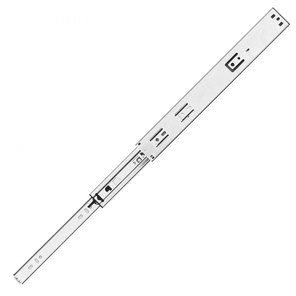 VEVOR 10 Pairs of 22 Inch Drawer Slides Side Mount Rails, Heavy Duty Full Extension Steel Track, Soft-Close Noiseless Guide Glides Cabinet Kitchen Runners with Ball Bearing, 100 Lbs Load Capacity