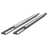 VEVOR Drawer Slides, 24 inch, 10 Pairs Full Extension Ball Bearing Cabinet Rails, 100 LB Load Capacity Heavy Duty Side Mount Dresser Drawer Slides, Drawer Track Runners for Kitchen DIY Replacement