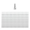 VEVOR Drawer Slides, 24 inch, 10 Pairs Full Extension Ball Bearing Cabinet Rails, 100 LB Load Capacity Heavy Duty Side Mount Dresser Drawer Slides, Drawer Track Runners for Kitchen DIY Replacement