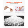 VEVOR Tile Leveling System Clips, 2200-Piece DIY Tile Leveler Spacers, 1/16"(1.5 mm) Tile Leveler Clips, Tile Leveling System Tile Installation Tools for Professional Ceramic Tile, Stone Installation