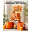 VEVOR 2pcs Electric Orange Juicer Spare Parts, Premium Plastcis, Compatible with VEVOR NS2000E Series Electric Orange Juicer Machine, Easy to Replace