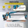 VEVOR Manual Tile Cutter, 24 inch, Porcelain Ceramic Tile Cutter with Tungsten Carbide Cutting Wheel, Infrared Positioning, Anti-Skid Feet, Durable Rails for professional installers or beginners