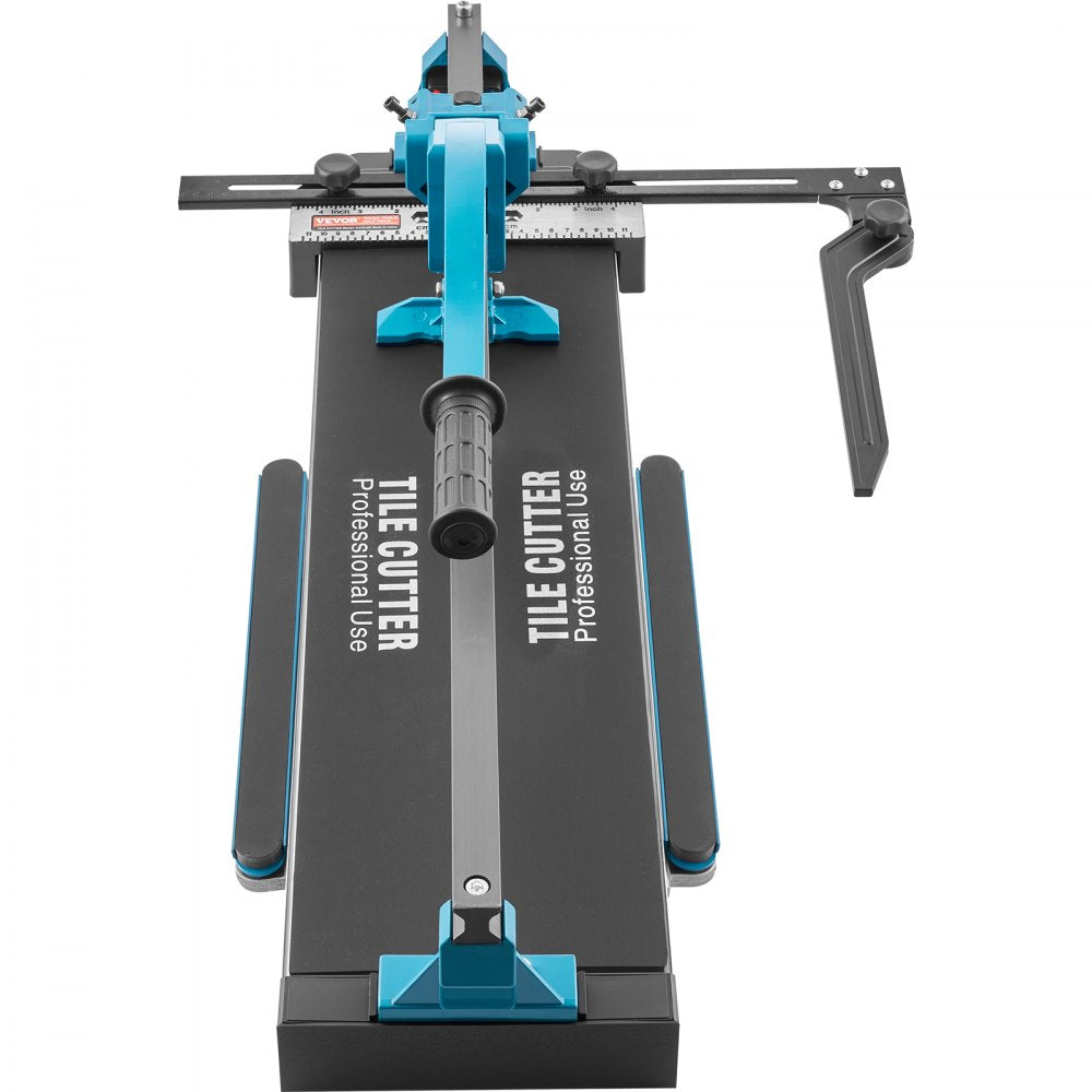 VEVOR Manual Tile Cutter, 24 inch, Porcelain Ceramic Tile Cutter with Tungsten Carbide Cutting Wheel, Infrared Positioning, Anti-Skid Feet, Durable Rails for professional installers or beginners
