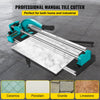 VEVOR 24 Inch Manual Tile Cutter Double Rails, Professional Tile Cutter W/Alloy Cutting Wheel for Porcelain and Ceramic Tiles