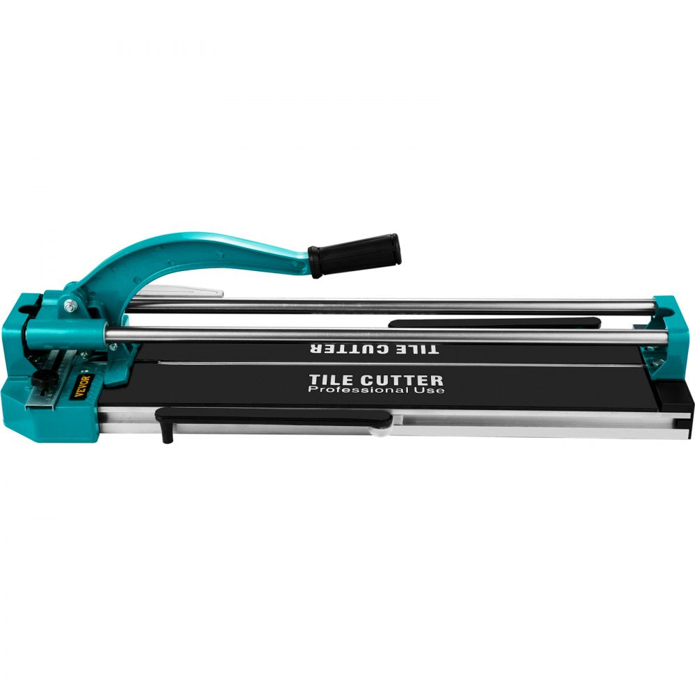 VEVOR 24 Inch Manual Tile Cutter Double Rails, Professional Tile Cutter W/Alloy Cutting Wheel for Porcelain and Ceramic Tiles
