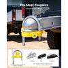 VEVOR Trailer Hitch Lock Kit, Fits for 1-7/8 in, 2 in, 2-5/16 in Couplers, Heavy-Duty Anti-Theft Trailer Ball Lock with Keys, Prying-Resistant, Adjustable Height Design for RVs, Boats, Trailers