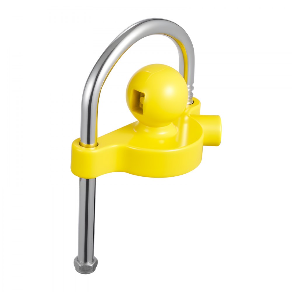 VEVOR Trailer Hitch Lock Kit, Fits for 1-7/8 in, 2 in, 2-5/16 in Couplers, Heavy-Duty Anti-Theft Trailer Ball Lock with Keys, Prying-Resistant, Adjustable Height Design for RVs, Boats, Trailers