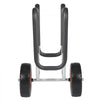 VEVOR Kayak Cart, 150 lbs Load Capacity, Stand Up Paddle Board Trolley with 10-inch Solid Rubber Tires & Kickstands, Paddle Board Carrier with Ratchet Strap for Paddleboard & Surfboard Transport