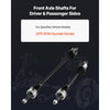 VEVOR CV Axle Shaft Assembly, 2 Pieces Front Left & Right (Driver and Passenger Side), Automotive Replacement CV Joint Axles Pair Compatible with 2011-2014 Hyundai Sonata, Alloy Steel & Carbon Steel