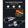 VEVOR CV Axle Shaft Assembly, 2 Pieces Front Left & Right (Driver and Passenger Side), Automotive Replacement CV Joint Axles Pair Compatible with 2011-2014 Hyundai Sonata, Alloy Steel & Carbon Steel