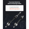 VEVOR CV Axle Shaft Assembly, 2 Pieces Front Left & Right (Driver and Passenger Side), Automotive Replacement CV Joint Axles Pair Compatible with 2004-2010 Toyota Sienna, Alloy Steel & Carbon Steel