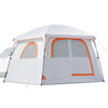 VEVOR Large SUV Tent for 6 Person, 10 x 9 FT 3-Season SUV Tailgate Tent with Ventilated Doors & Mesh Windows, PU2000mm Waterproof Dual-Use Car Rear Hatch Tents for Outdoor Camping Hiking