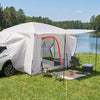 VEVOR SUV Camping Tent for 5-9 Person, 13 x 10 FT 3-Season SUV Tailgate Tent with Ventilated Windows, PU2000mm Waterproof Dual-Use Car Rear Hatch Tents for Outdoor Hiking Travels