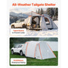 VEVOR Inflatable SUV Tent with Awning, 8 x 6.7 ft 3-Season SUV Tailgate Tent with Ventilated Doors & Mesh Window, PU2000mm Waterproof Car Rear Hatch Tents for Outdoor Camping - Air Pump Included