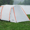 VEVOR Inflatable SUV Tent with Awning, 8 x 6.7 ft 3-Season SUV Tailgate Tent with Ventilated Doors & Mesh Window, PU2000mm Waterproof Car Rear Hatch Tents for Outdoor Camping - Air Pump Included