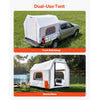 VEVOR Inflatable Pickup Truck Tent, 7.2 x 5.4 FT 3-Season Truck Bed Tent with Ventilated Mesh Windows, PU2000mm Waterproof Pickup Camping Tents for Outdoor Hiking Activities - Air Pump Included