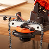 VEVOR Electric Chainsaw Sharpener, 140W Electric Saw Chain Blade Sharpener 5700RPM, Professional Bench Chain Saw Sharpening Tool with 3 Grinding Wheels Fit 0.25" to 0.404" Pitch Chains