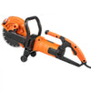 VEVOR Electric Concrete Saw, 9 in, 1800 W Motor Circular Saw Cutter with 3.5 in Cutting Depth, Wet/Dry Disk Saw Cutter Includes Water Line, Pump and Blade, for Stone, Brick