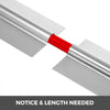 VEVOR PEX Heat Transfer Plates, 50 pcs Box Radiant Heat Transfer Plates, 4 ft Aluminum PEX Heat Transfer Plates, 1/2 inch Heat Transfer Plates Designed for PEX Tubing