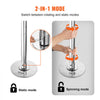 VEVOR Professional Dancing Pole, Spinning Static Dancing Pole Kit, Portable Removable Pole, 45mm Heavy-Duty Stainless Steel Pole, Height Adjustable Fitness Pole, for Exercise Home Club Gym, Silver