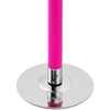VEVOR Professional Dancing Pole, Spinning Static Dancing Pole Kit, Portable Removable Pole, 40mm Heavy-Duty Stainless Steel Pole, Height Adjustable Fitness Pole, for Exercise Home Club Gym, Pink