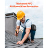 VEVOR Knee Pads for Work, Heavy Duty Construction Knee Pads with Adjustable Straps & Rivets, Thick Gel Knee Pads with Foam Cushion for All-Round Knee Protection, Fit Men & Women for Flooring Gardening