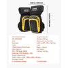 VEVOR Knee Pads for Work, Extended Heavy Duty Construction Knee Pads with 2 Extension Straps, Anti-slip Foam Gel Knee Pads, Men & Women, for Gardening Flooring Roofing and Cleaning, Yellow and Black