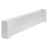 VEVOR Baseboard Heater Covers, Basic Series 3 ft Standard Electric Heating Unit Front Cover for Home Improvement, Heavy-duty Steel, Easy Installation for Bedroom Replacing Old Cover, White