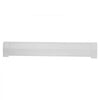 VEVOR Baseboard Heater Covers, Premium Series 4 ft Standard Electric Heating Unit Front Cover for Home Improvement, Heavy-duty Steel, Easy Installation for Bedroom Replacing Old Cover, White
