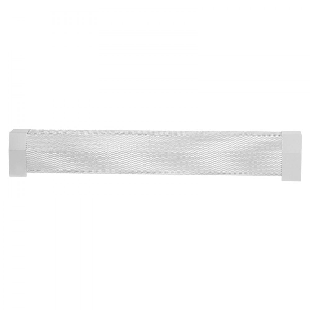 VEVOR Baseboard Heater Covers, Premium Series 4 ft Standard Electric Heating Unit Front Cover for Home Improvement, Heavy-duty Steel, Easy Installation for Bedroom Replacing Old Cover, White