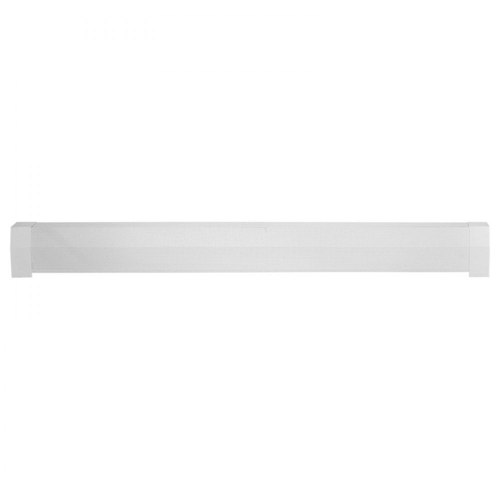 VEVOR Baseboard Heater Covers, Premium Series 6 ft Standard Electric Heating Unit Front Cover for Home Improvement, Heavy-duty Steel, Easy Installation for Bedroom Replacing Old Cover, White