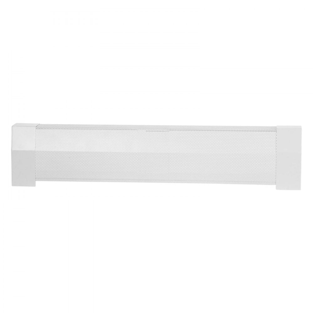 VEVOR Baseboard Heater Covers, Premium Series 3 ft Standard Electric Heating Unit Front Cover for Home Improvement, Heavy-duty Steel, Easy Installation for Bedroom Replacing Old Cover, White